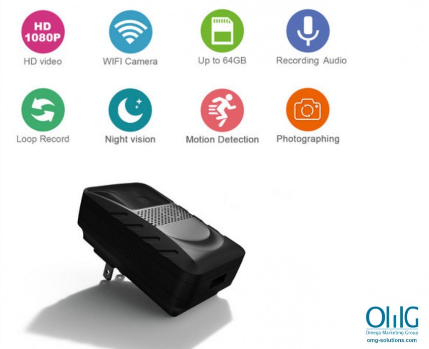 OMG Solutions - WIFI Wall Charger Camera, HD1080P, WIFIP2PIP, H.265 - Page 2.5