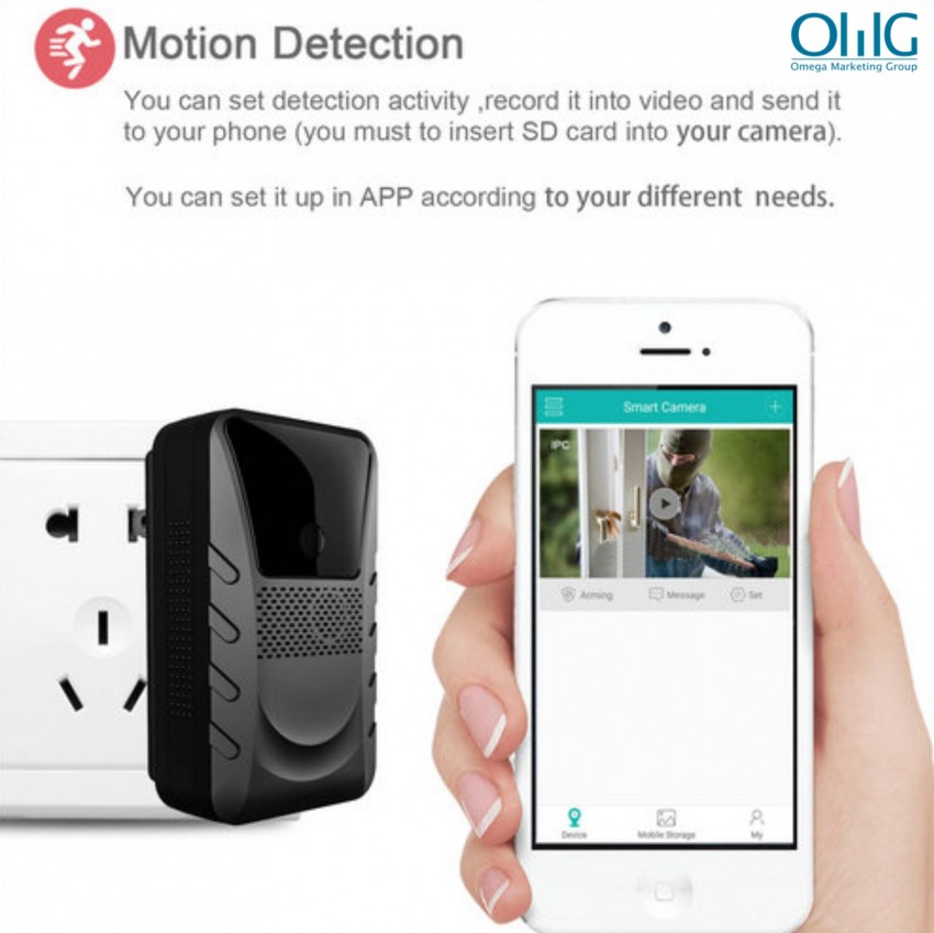 OMG Solutions - WIFI Wall Charger Camera, HD1080P, WIFIP2PIP, H.265 - Page 4