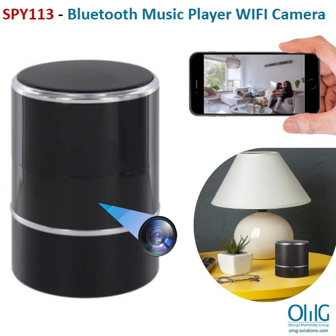 SPY113 - Bluetooth Music Player WIFI Camera - Main Page