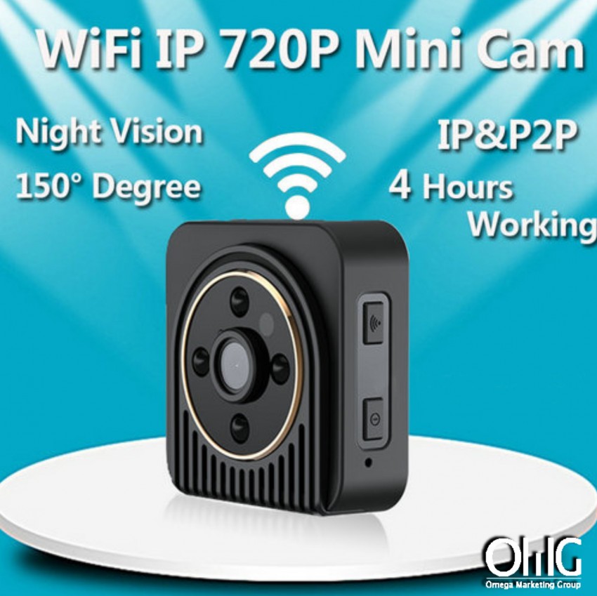SPY135 - OMG WIFI Mini Camera, Wearable Body Camera, H.264, TF 64G - Page 2