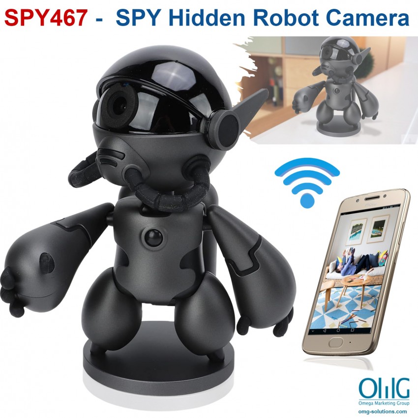 SPY467 - OMG SPY Hidden Robot Camera - Main Page