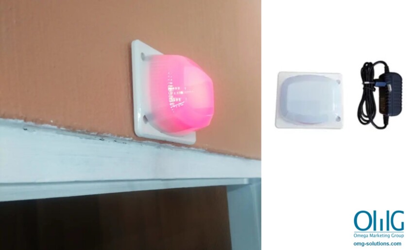 EACM005W-CL - Corridor Lamp Alarm - Application