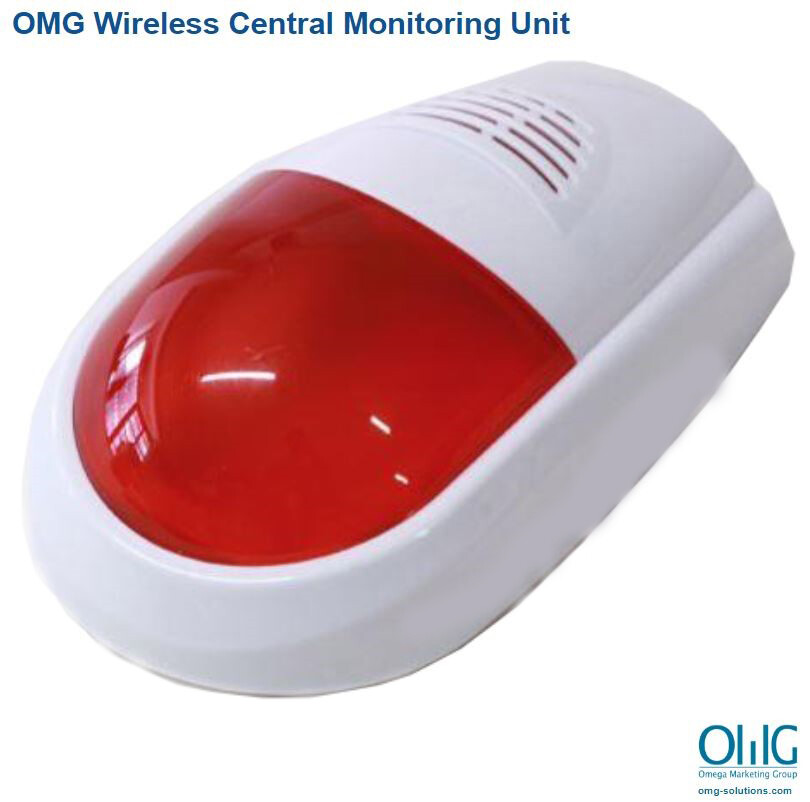 EACM018W - OMG Wireless Waterproof Public Toilet Sound & Light Alarm