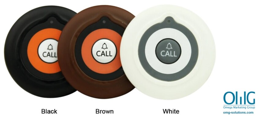EAPB010W - Super Thin Call Button - Colours