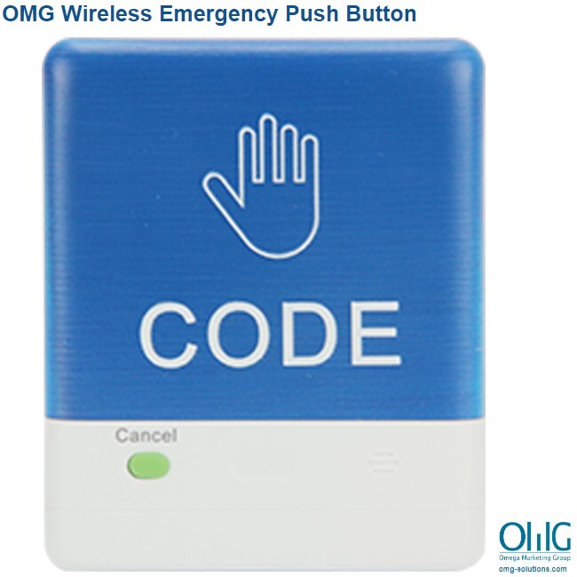 EAPB012B - Wireless Waterproof Code Blue Panic Push Button