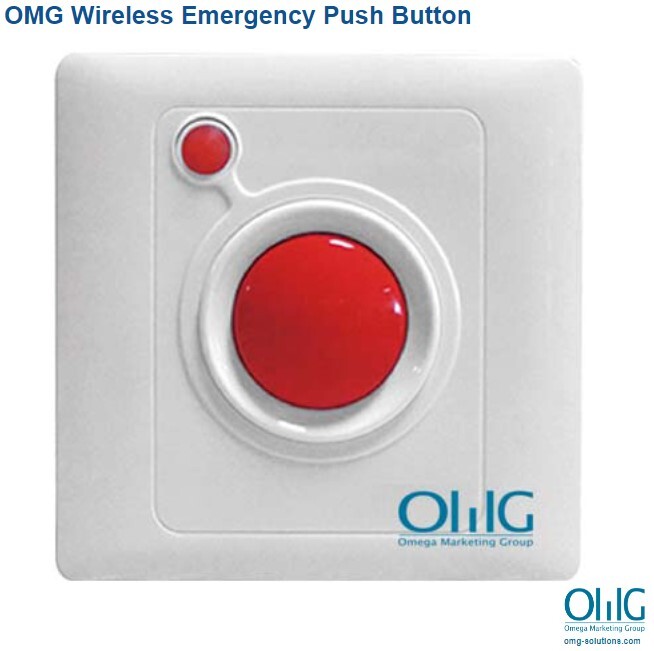 EAPB016W - Wireless Disabled Toilet Panic Push Button