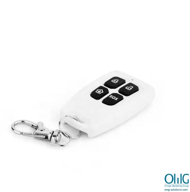 EAPB039W - Wireless 4 Button Remote Control with SOS and Locking System - Side view