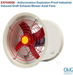 EXFAN006 - Anticorrosion Explosion Proof Industrial Induced Draft Exhaust Blower Axial Fans