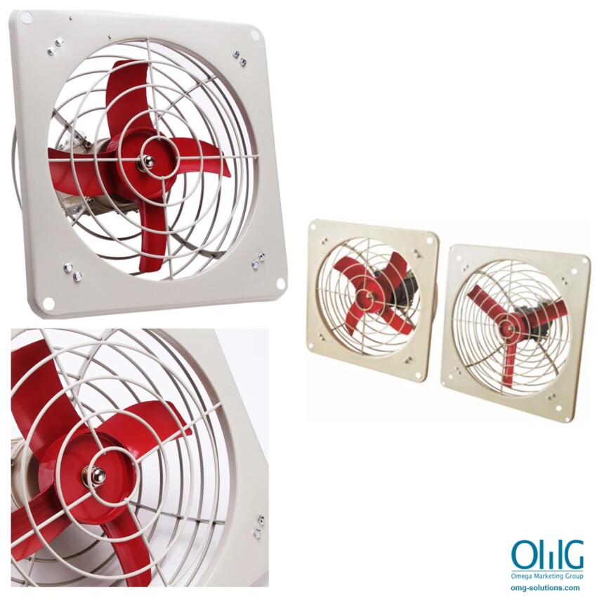 EXFAN007 - Low Noise Large Air Volume Flameproof Exhaust Explosion-proof Fan - Multi-View