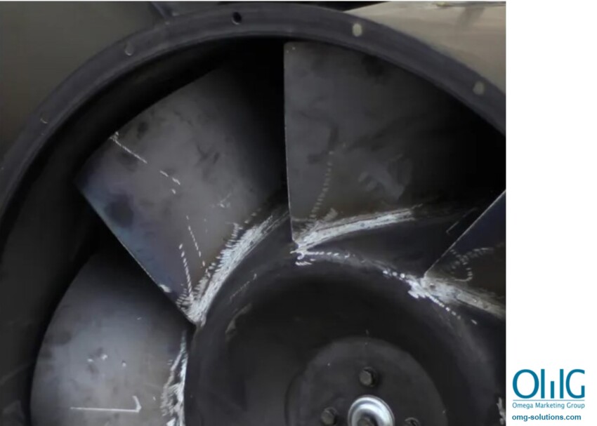 EXFAN012 - HVAC Carbon Steel Low Noise Explosion-Proof Ventilation Fan - Blade