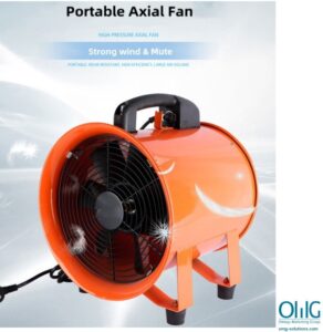 EXFAN014 12 Inch Explosion-Proof Utility Blower 550W for Extraction & Ventilation Fan