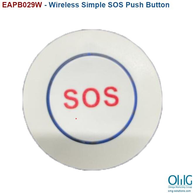 EAPB029W - Wireless Simple SOS Push Button