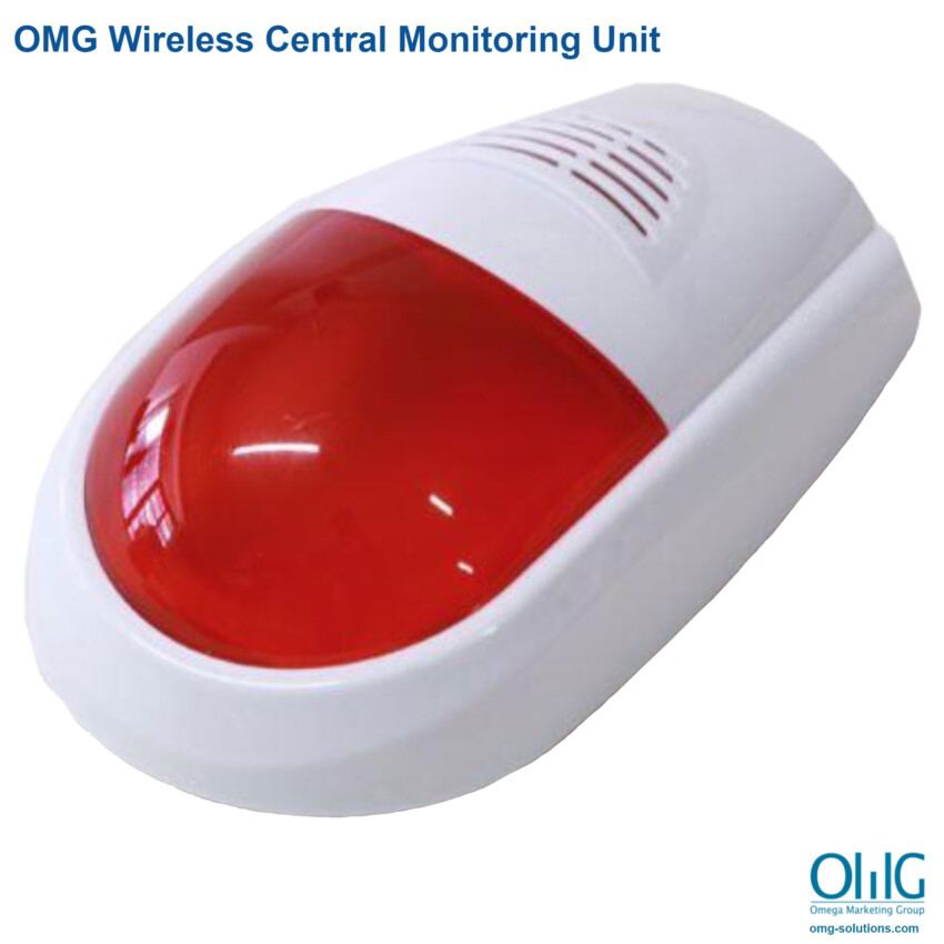 EACM018W - OMG Wireless Waterproof Public Toilet Sound & Light Alarm