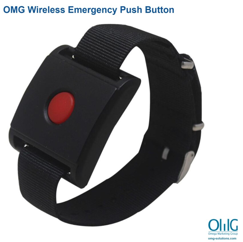 EAPB006W – Wireless Outdoor Watch Wristband Wireless Push Button - Main Page