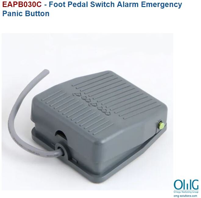 EAPB030C - Foot Pedal Switch Alarm Emergency Panic Button