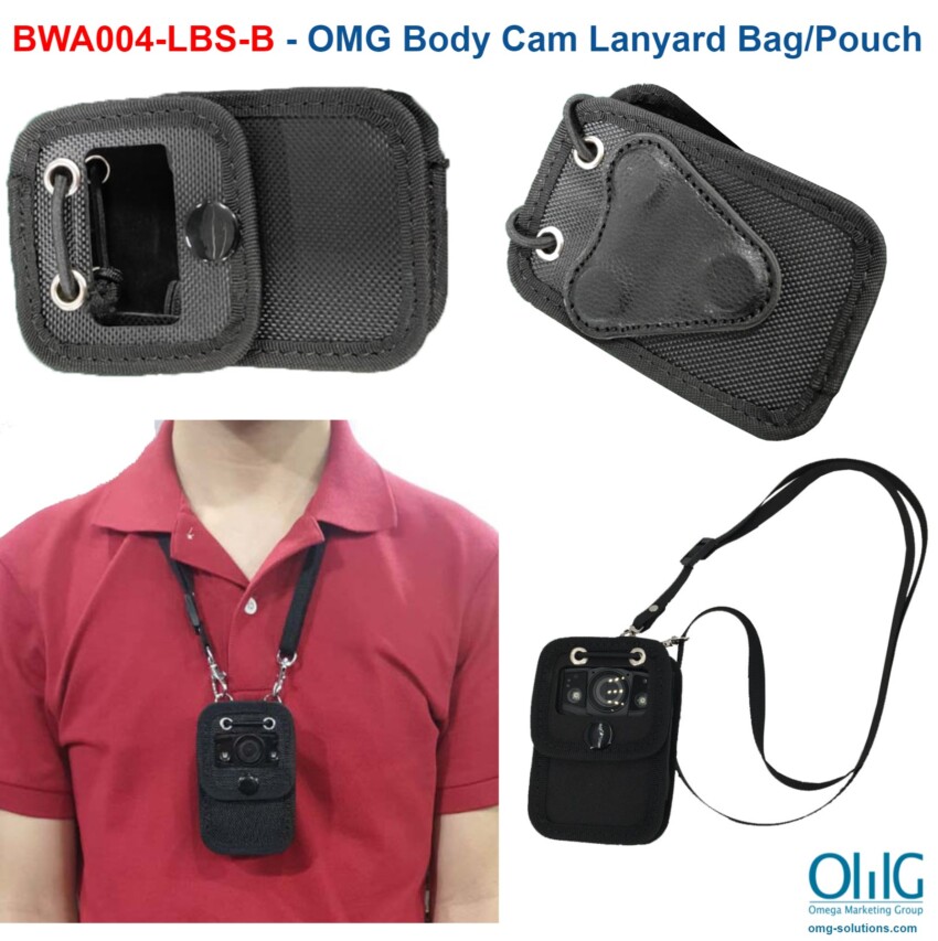 BWA004-LBS-B - OMG Body Cam Lanyard Bag