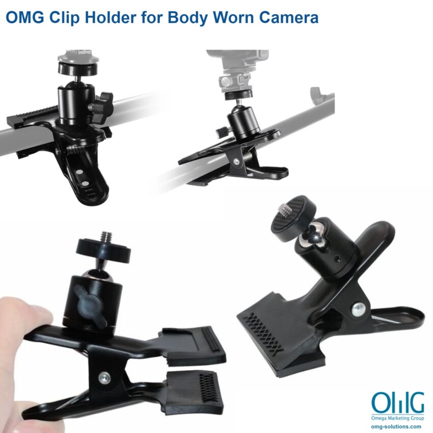 BWA038 - OMG Clip Holder for Body Worn Camera - Main