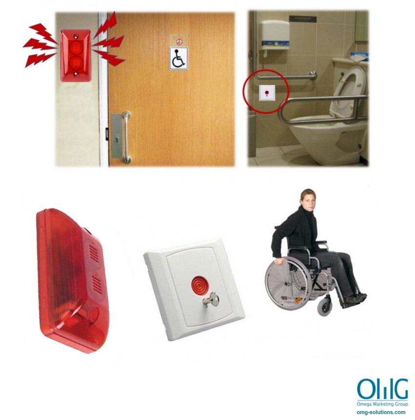 EA033B – Toilet Emergency Alarm for Disabled Handicap - Main pg