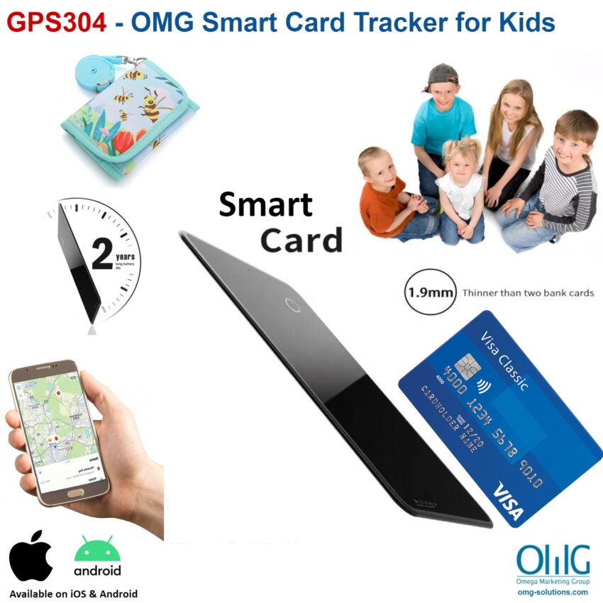 GPS304 - OMG Smart Card Tracker for Kids - Main page