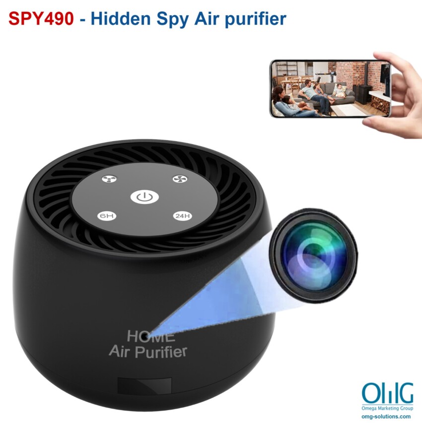 SPY490 - Hidden Spy Air purifier - Main page