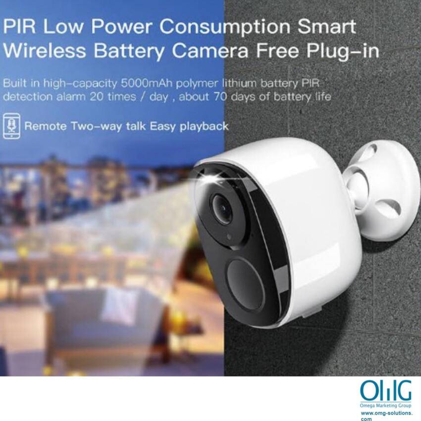 CCTV010 - Low Power Wifi Camera - Two Way Communication And Easy Playback