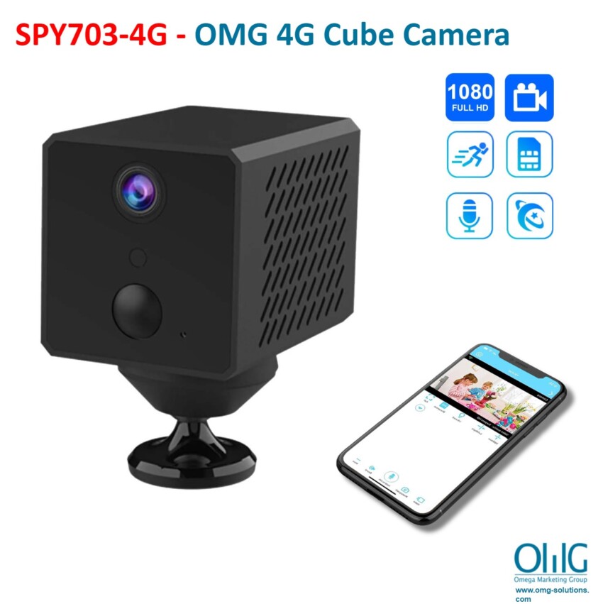 SPY703-4G - OMG 4G Cube Camera - Main Page
