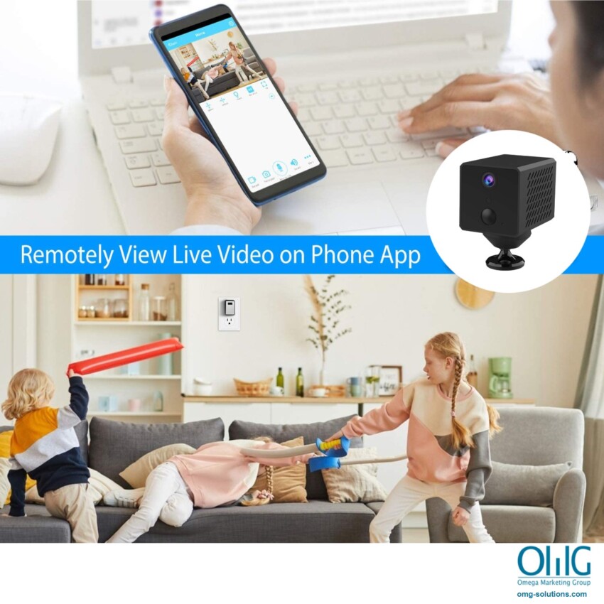 SPY703-4G - OMG 4G Cube Camera - Remote Live Viewing