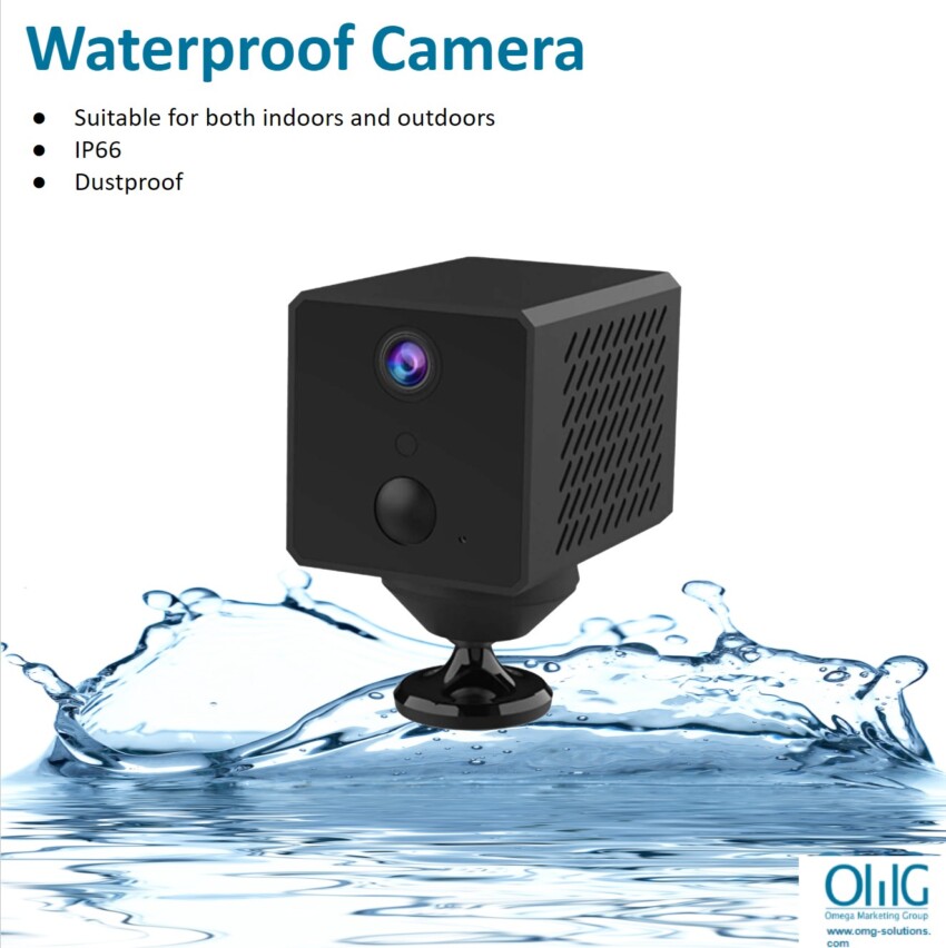 SPYM506- OMG Wifi Mini Spy Cube Camera - Waterproof