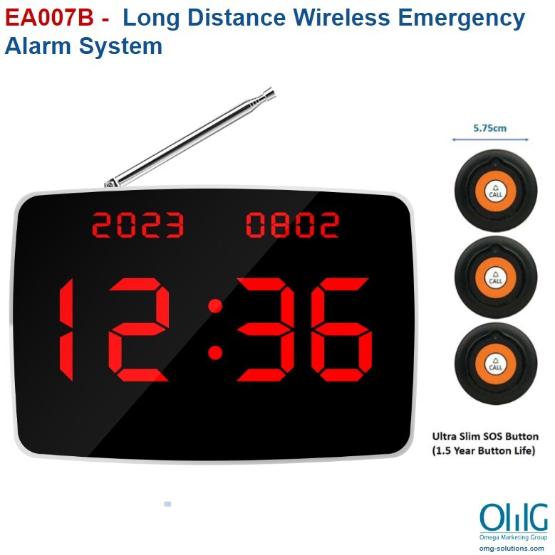 EA007B – Long Distance Wireless Emergency Alarm System