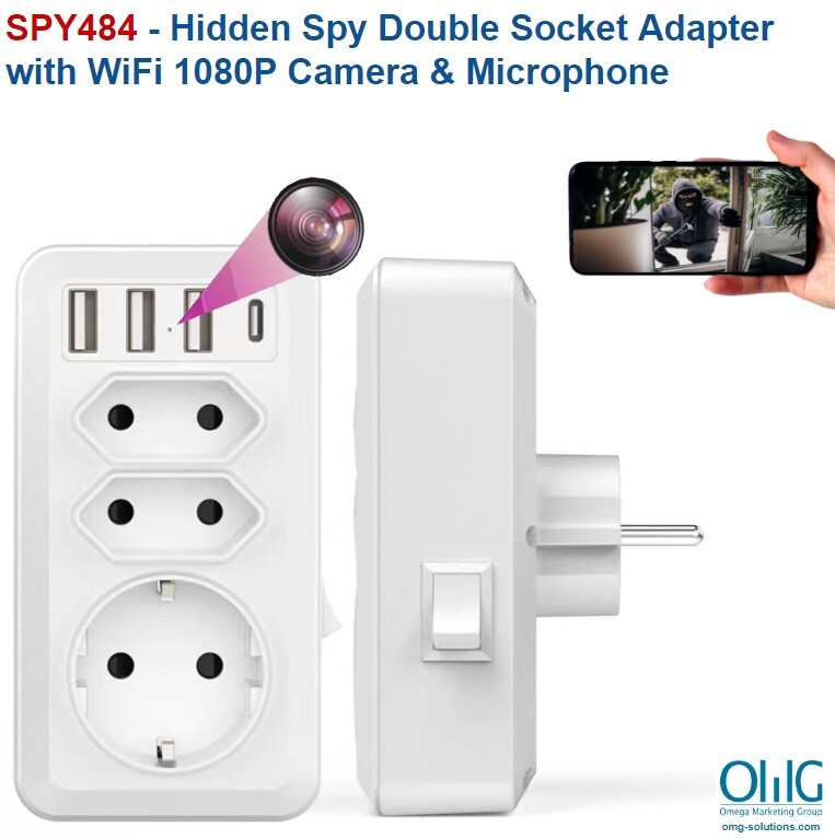 SPY484 - WiFi Spy Socket Adapter Camera - Main Page