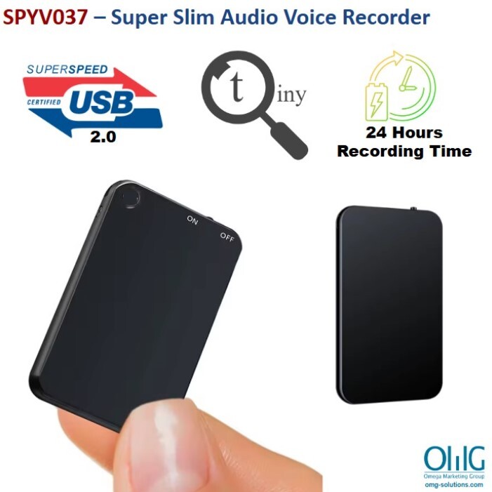 SPYV037 - SPY Mini Audio Recorder - Main Page