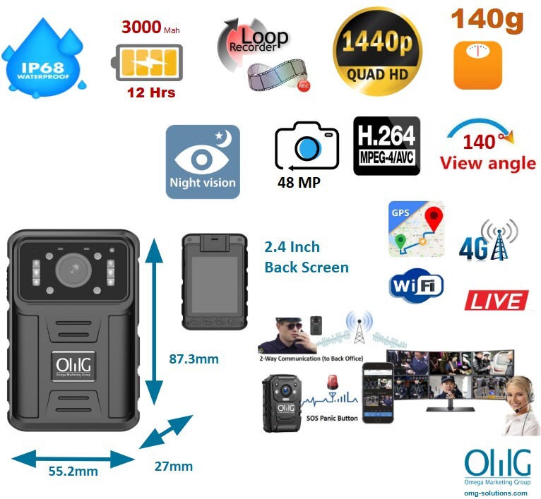 BWC172-W4 - Affordable WIFI - 4G Life Streaming Camera - Main Page v2