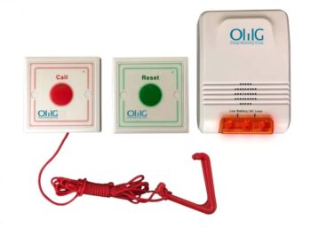 EA010 – Handicap Elderly Wireless Toilet Emergency Alarm – Call Button & Light System