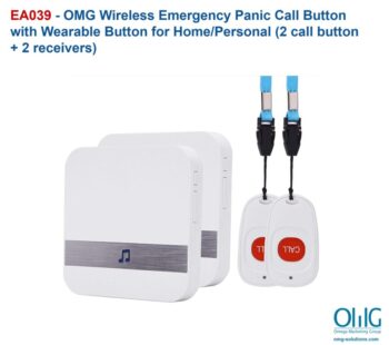 EA039 – OMG Summary of Wireless Emergency Panic Call Button with Wearable Button