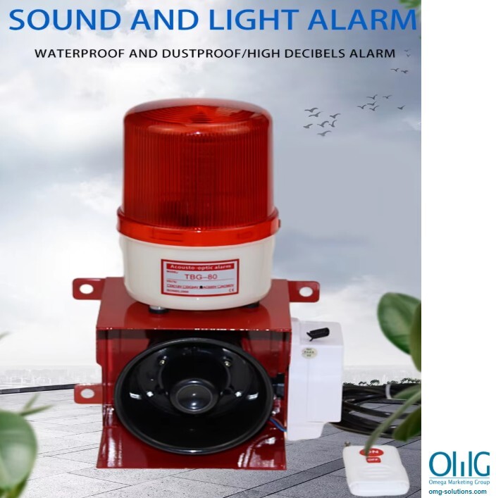 EA092 - Industrial Grade Wireless Emergency Panic Button Alarm for Construction Site Waterproof and Dustproof
