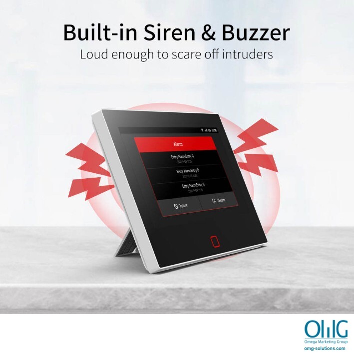 EA094R-SET - OMG Safety / Security Alarm System Built-in Siren & Buzzer