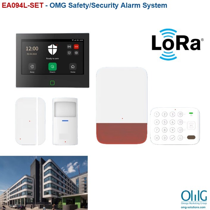 EA094R-SET - OMG Safety / Security Alarm System Main Page