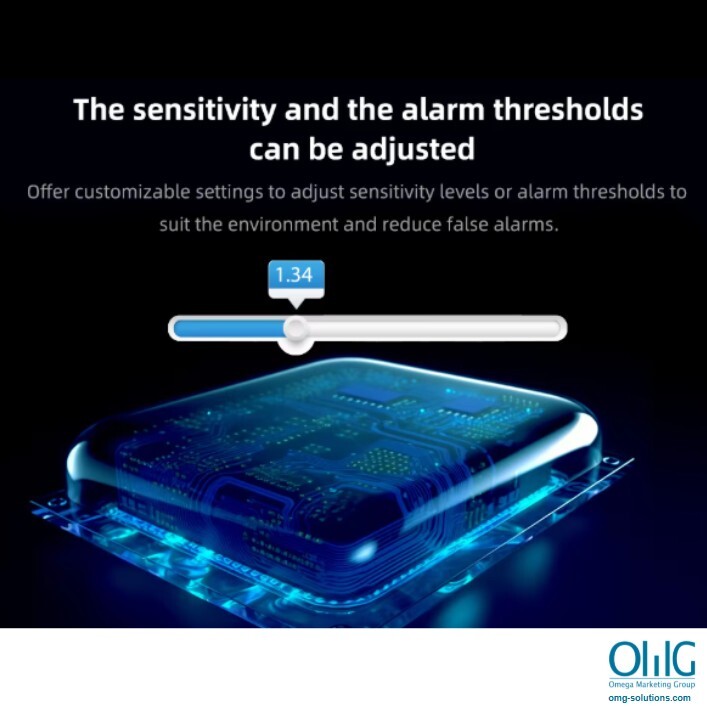 EA095 - Wifi Vape Detector PM2.5 Electronic Cigarette Detector For School Use Adjustable Sensitivity