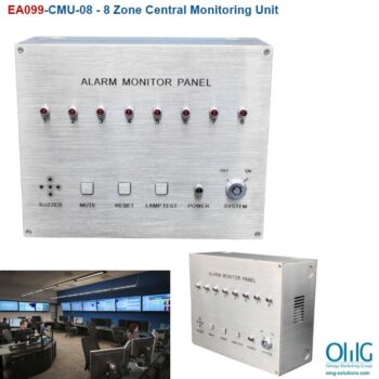 EA099-CMU-08 - 8 Zone Central Monitoring Unit