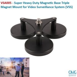 VSA005 - Super Heavy Duty Magnetic Base Triple Magnet Mount for Video Surveillance System (VSS) Main Page