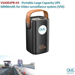VSA002PB-03 - Portable Large Capacity UPS 60000mAh for Video surveillance system (VSS)