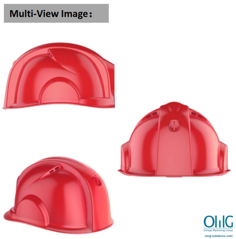 BWC191 - Safety Helmet Camera - Multi-View