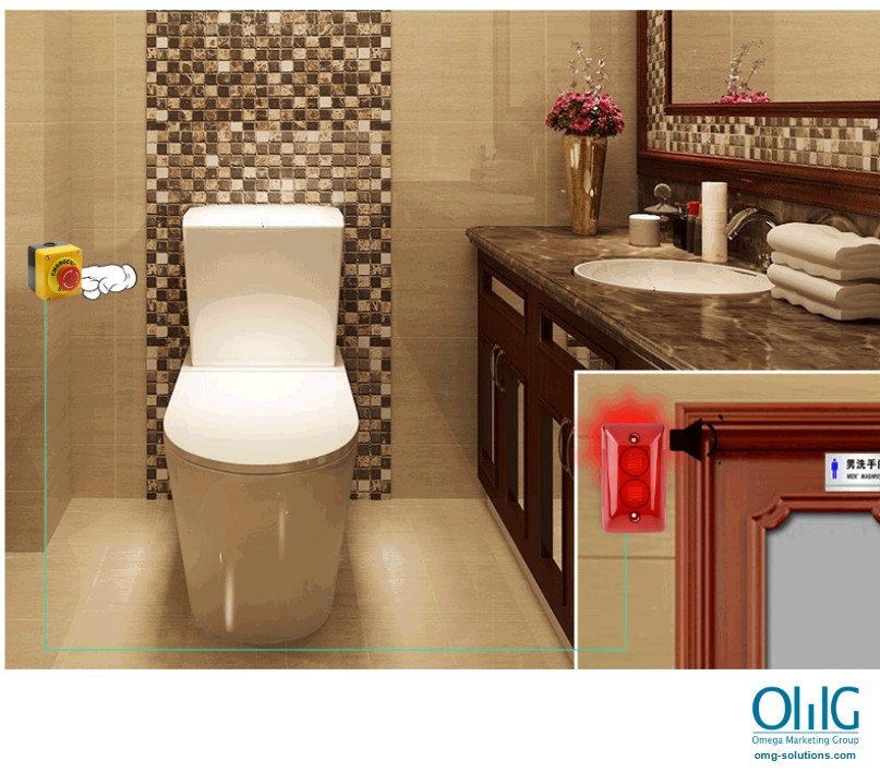 EA033 – Toilet Emergency Alarm for Disabled - Handicap - How it works