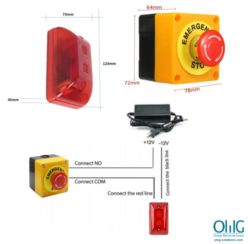 EA033 – Toilet Emergency Alarm for Disabled - Handicap - How to Connect